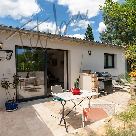 아파트 Le Titibu, Et Entre Ardeche Et Provence, Clim, Bbq, Netflix, Classe 5 Etoiles *