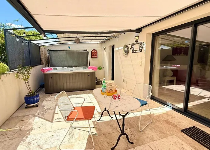Le Titibu, Et Entre Ardeche Et Provence, Clim, Bbq, Netflix, Classe 5 Etoiles 아파트